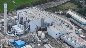 An aerial view of the Energy Recovery Facility in Runcorn