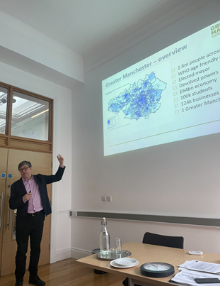 Paul McGarry presentation to the South Korea delegation