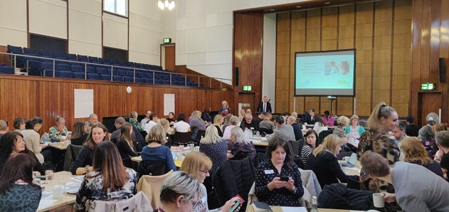 Attendees at the GM Ageing Well workshop