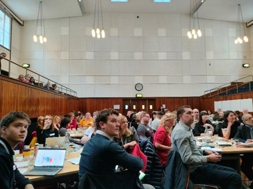 Image of audience at Falls Collaborative workshop