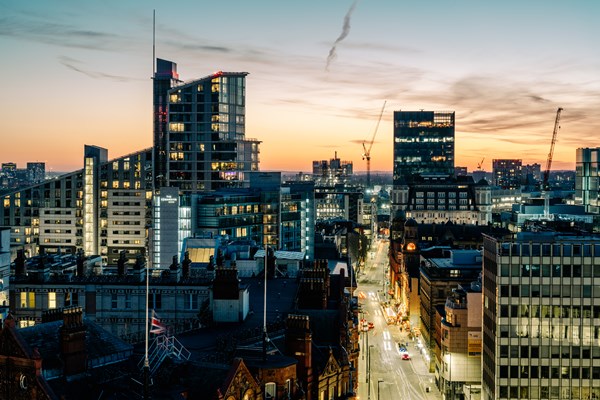 Greater Manchester cityscape