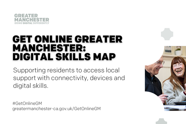 Get Online Greater Manchester: Digital Skills Map