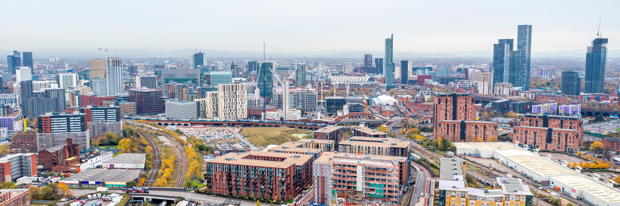 Manchester City Centre skyline